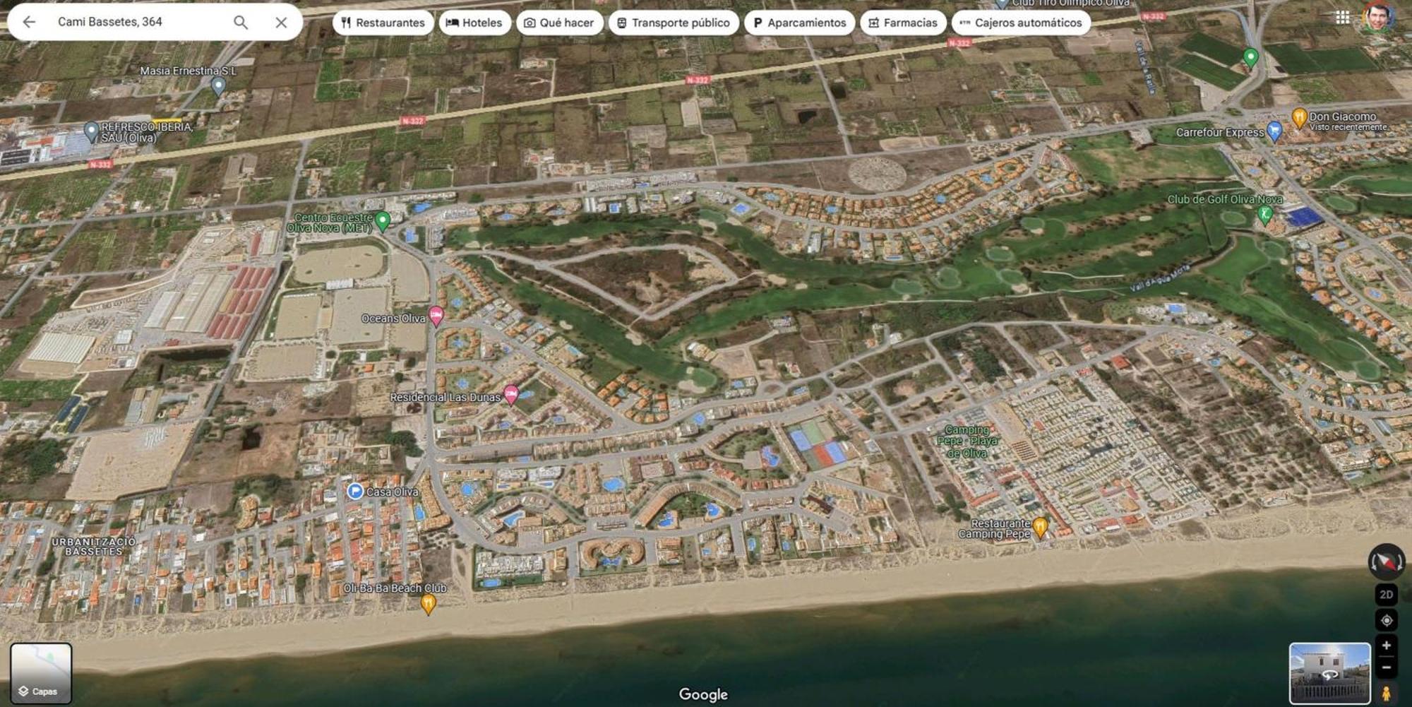 Casa De Playa En Oliva Al Lado Del Met Y Campo De Golf Villa Eksteriør bilde